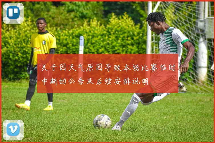 关于因天气原因导致本场比赛临时中断的公告及后续安排说明